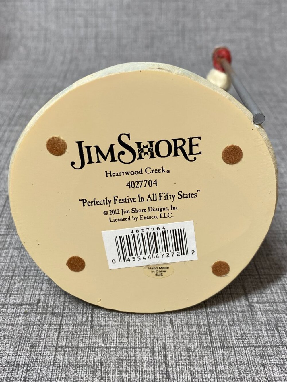Jim Shore "Perfectly Festive in All Fifty States" Stars and Stripes Santa BOX - Picture 7 of 11
